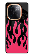 Fire Flames Vivo T3 Pro 5G Glass Case