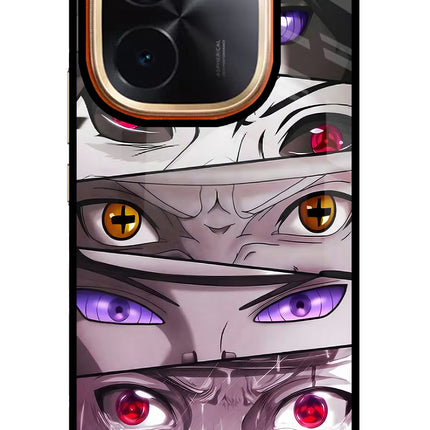 Naruto Anime Vivo T3 Pro 5G Glass Case Back Cover by Casekaro