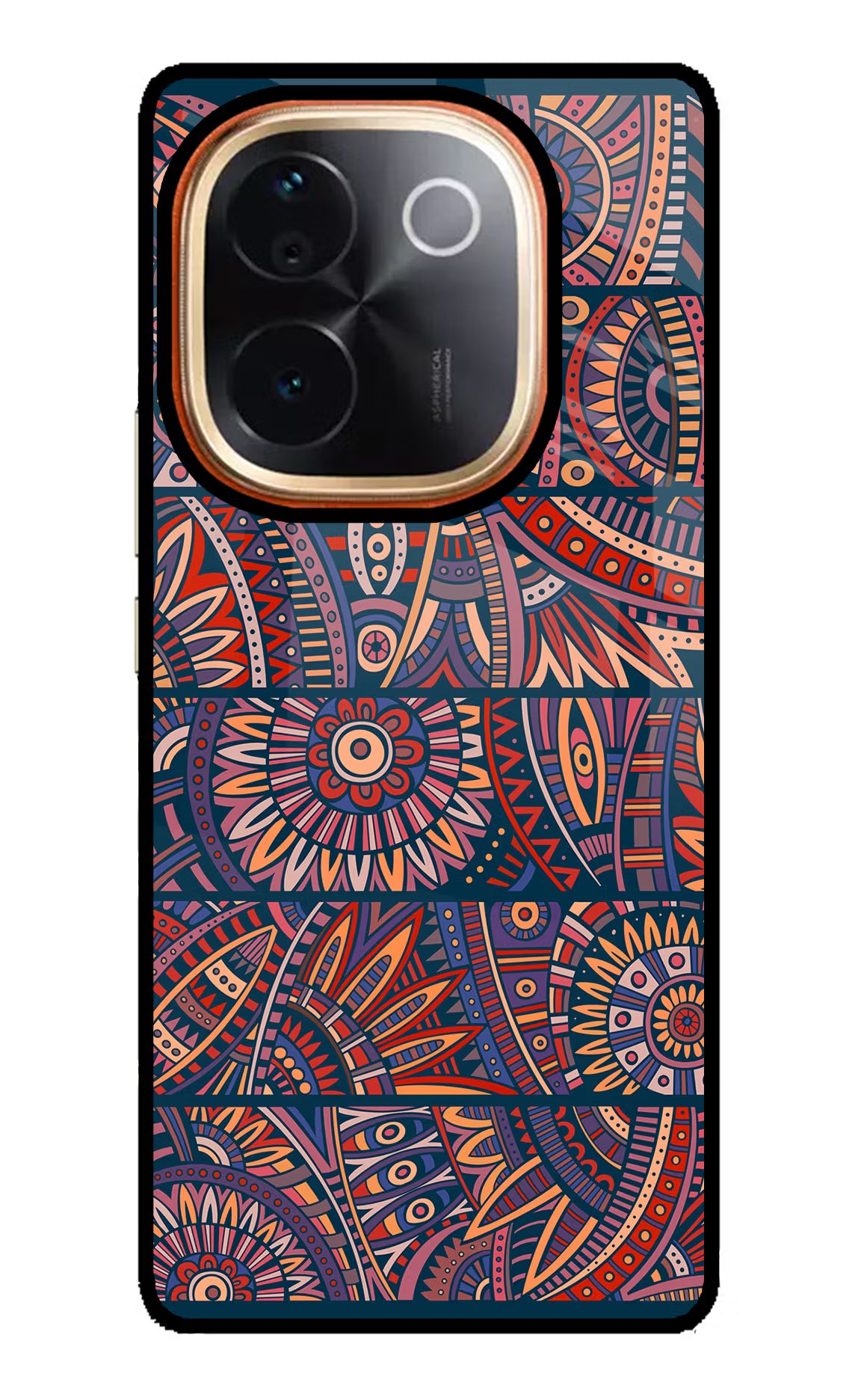 African Culture Design Vivo T3 Pro 5G Glass Case