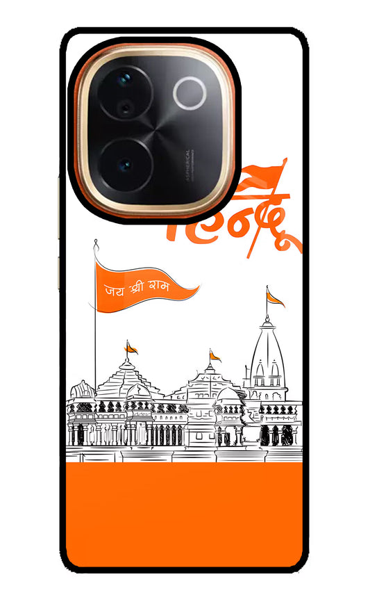 Jai Shree Ram Hindu Vivo T3 Pro 5G Glass Case