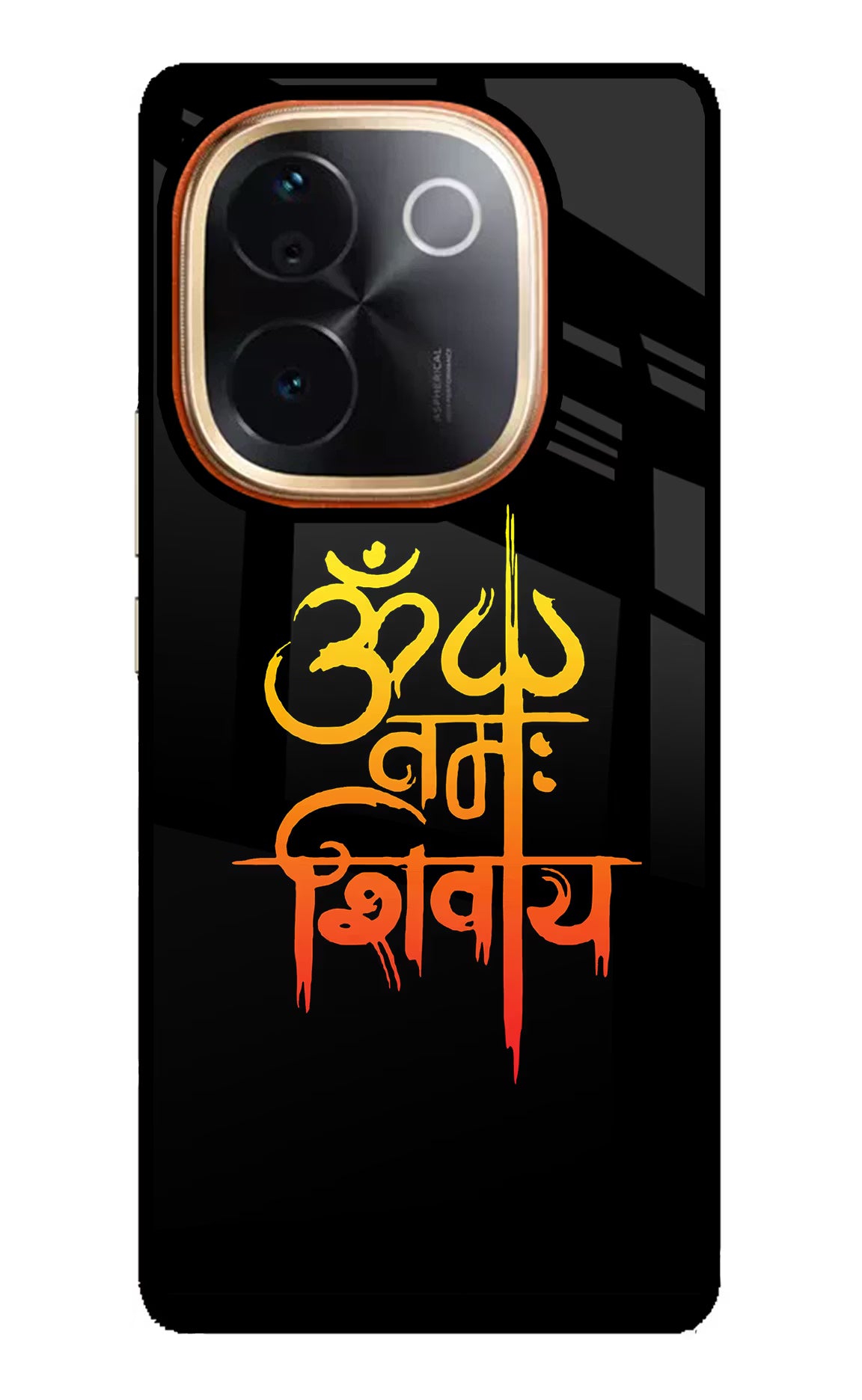 Om Namah Shivay Vivo T3 Pro 5G Glass Case Back Cover by Casekaro