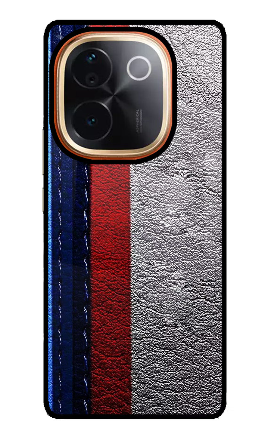 BMW Stripes Vivo T3 Pro 5G Back Cover, Glass case