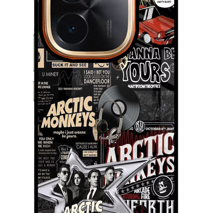 Arctic Monkeys Vivo T3 Pro 5G Glass Case