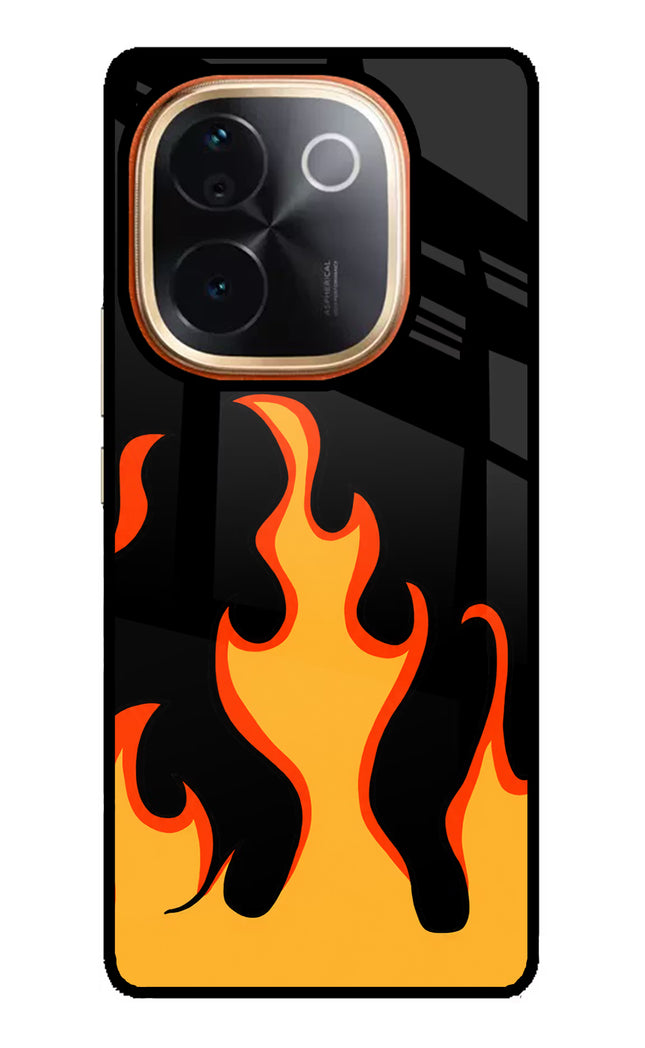 Fired Up – Black Vivo T3 Pro 5G Glass Case