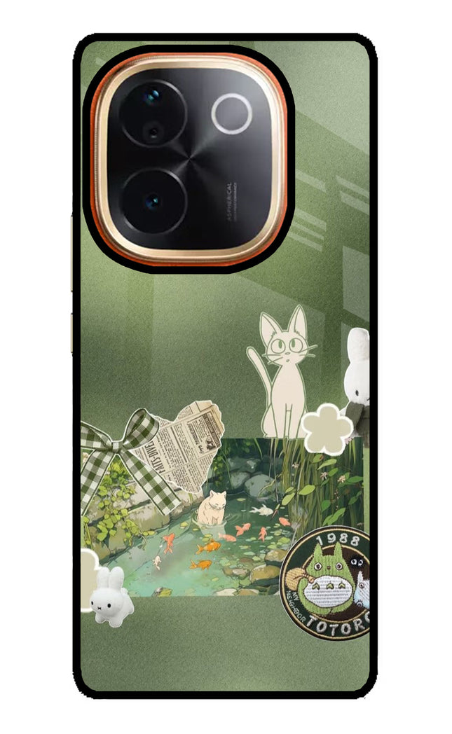 Aesthetic anime Vivo T3 Pro 5G Glass Case