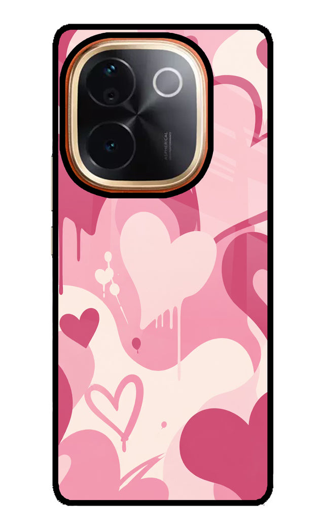 Hearty case Vivo T3 Pro 5G Glass Case