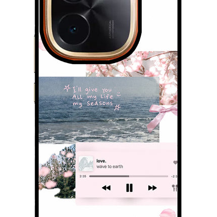 Wave to earth Vivo T3 Pro 5G Glass Case