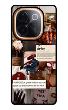 Zodiac Aries Vivo T3 Pro 5G Glass Case