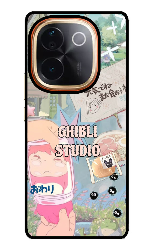 Studio Ghibli Vivo T3 Pro 5G Glass Case