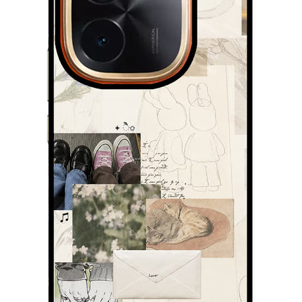 Soft Aesthetic Vivo T3 Pro 5G Glass Case
