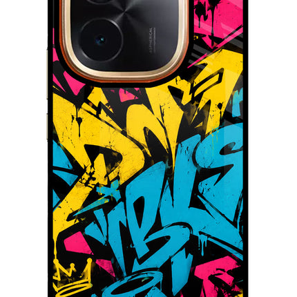 Graffiti Vibe Vivo T3 Pro 5G Glass Case