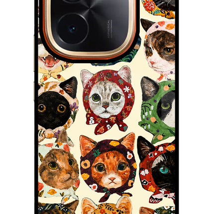Cool Cat Vivo T3 Pro 5G Glass Case