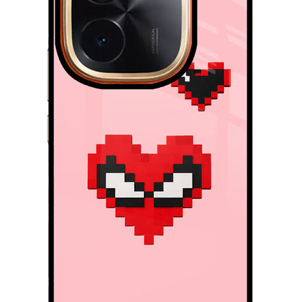 Gwen Heart Vivo T3 Pro 5G Glass Case