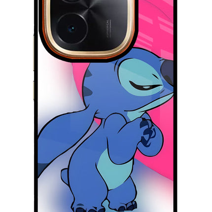 Stitch Hug Vivo T3 Pro 5G Glass Case