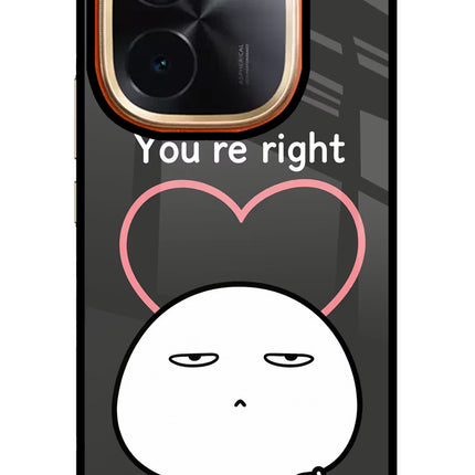 You're Right Vivo T3 Pro 5G Glass Case