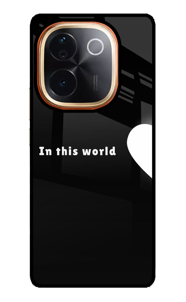 This World Vivo T3 Pro 5G Glass Case