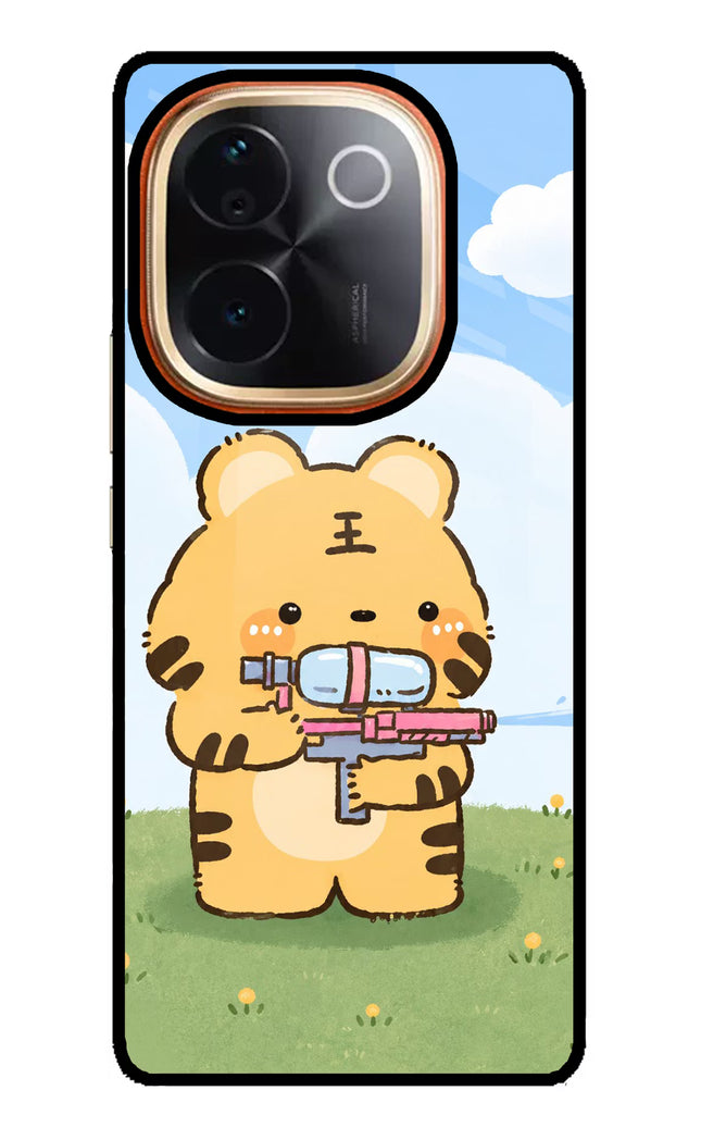 Tiger Treat Vivo T3 Pro 5G Glass Case