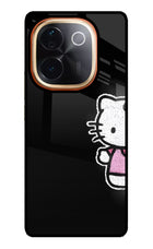 Kitty Charm Vivo T3 Pro 5G Glass Case