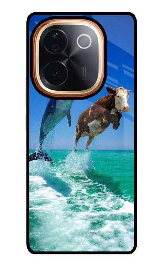 Dolphin vs Cow Vivo T3 Pro 5G Glass Case