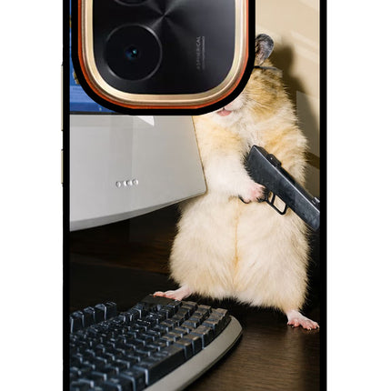 Hacker Hamster Vivo T3 Pro 5G Glass Case