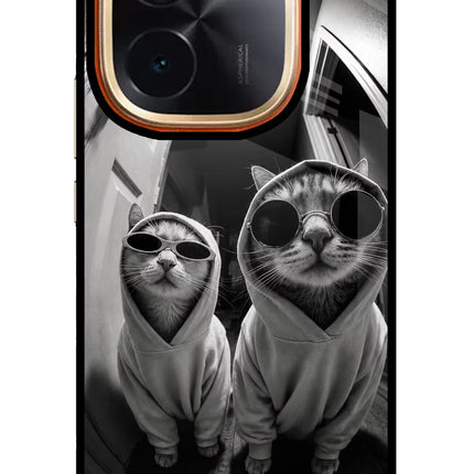 Hood Cats Vivo T3 Pro 5G Glass Case