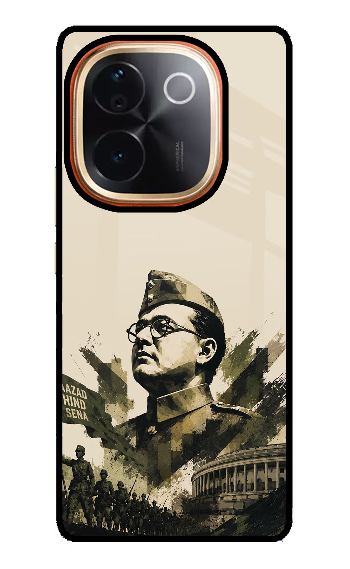 Netaji Rising Vivo T3 Pro 5G Glass Case
