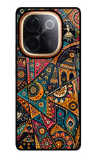 Folk Print Vivo T3 Pro 5G Glass Case