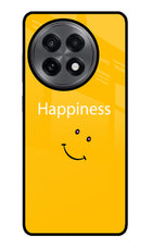 Happiness With Smiley OnePlus 13R Glass Case