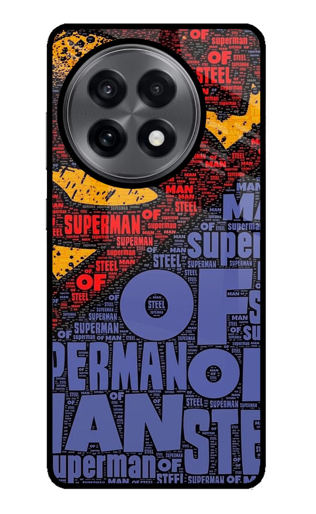 Superman OnePlus 13R Glass Case