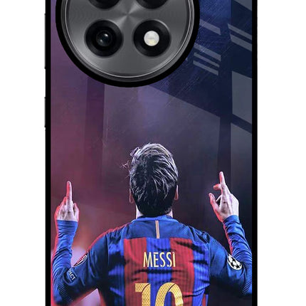Messi OnePlus 13R Glass Case