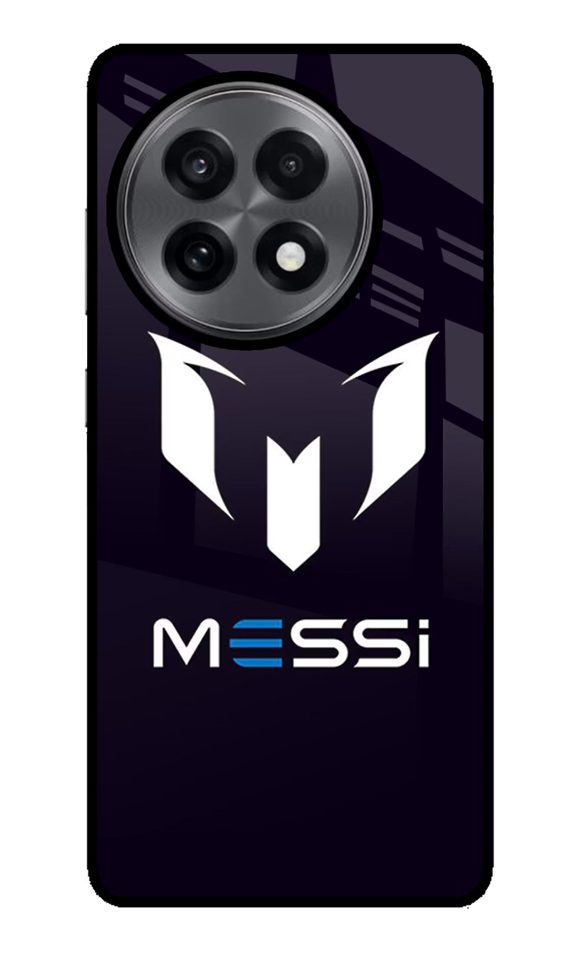 Messi Logo OnePlus 13R Glass Case