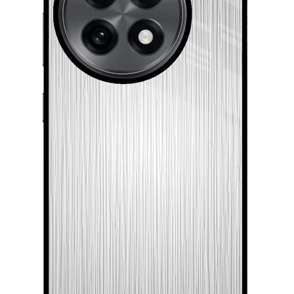 Wooden Grey Texture OnePlus 13R Glass Case Back Cover by Casekaro