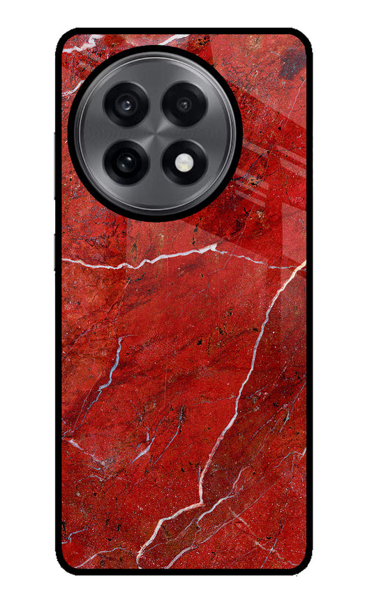 Red Marble Design OnePlus 13R Glass Case