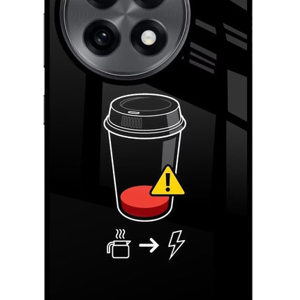 Coffee OnePlus 13R Glass Case