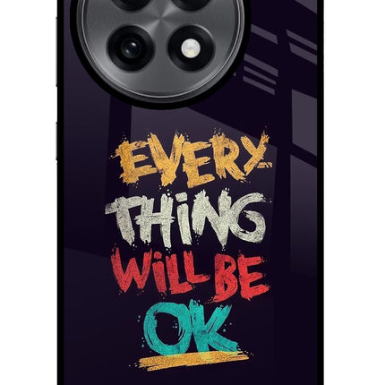 Everything Will Be Ok OnePlus 13R Glass Case