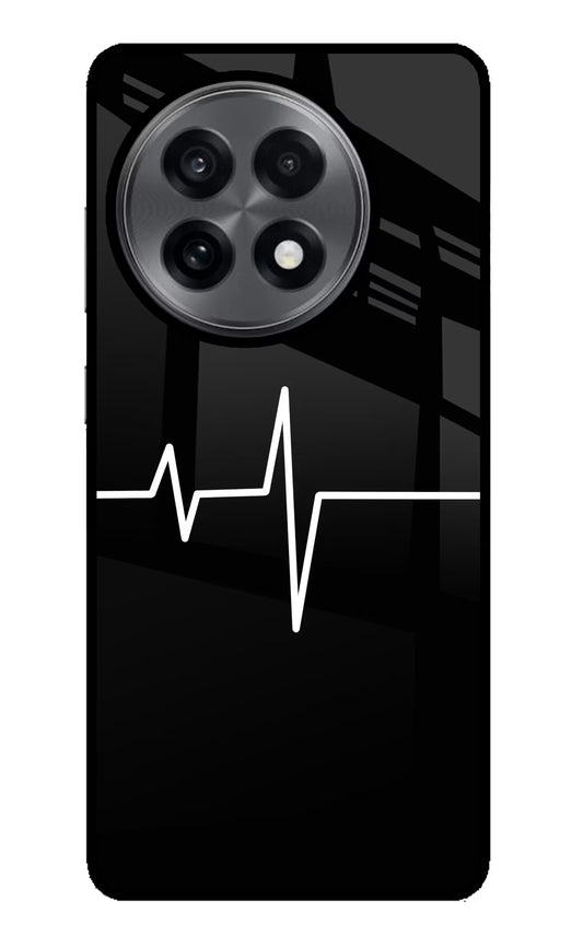 Heart Beats OnePlus 13R Glass Case