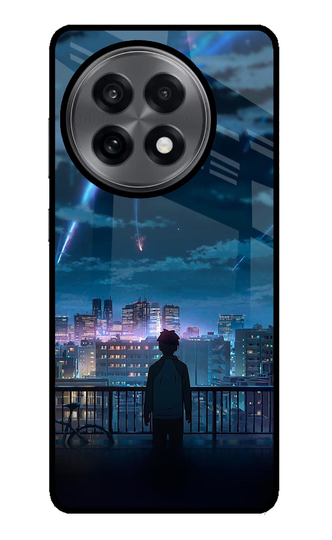Anime OnePlus 13R Glass Case Back Cover by Casekaro