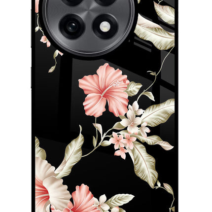 Flowers OnePlus 13R Glass Case