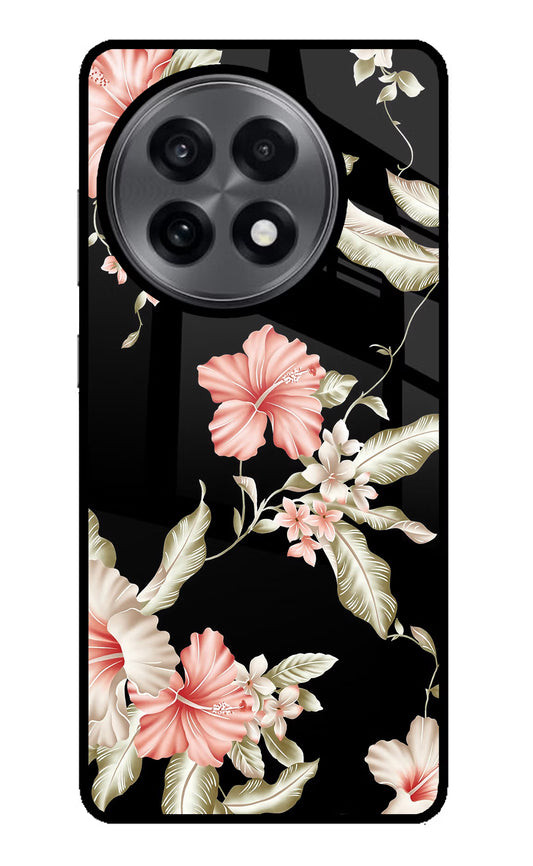 Flowers OnePlus 13R Glass Case