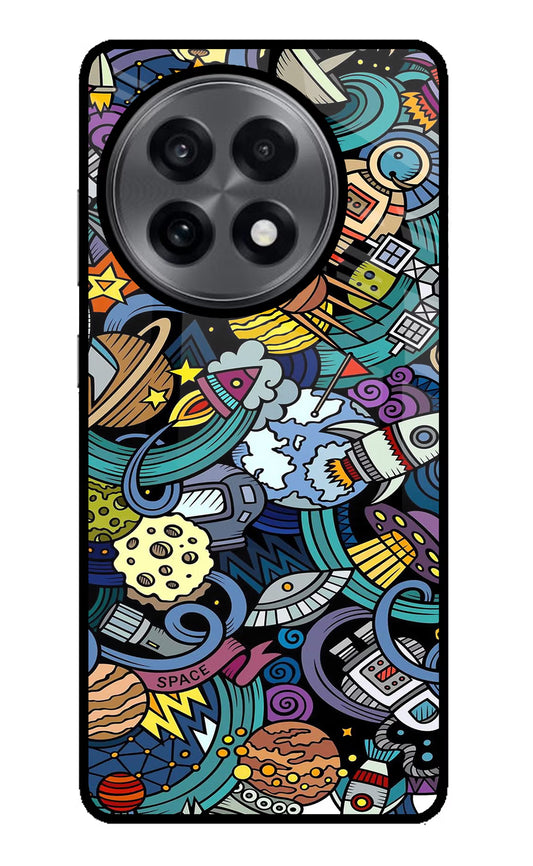 Space Abstract OnePlus 13R Glass Case