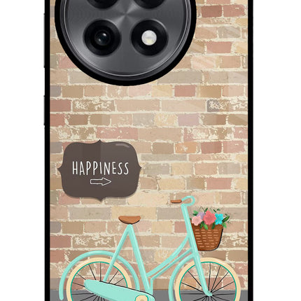 Happiness Artwork OnePlus 13R Glass Case Back Cover by Casekaro