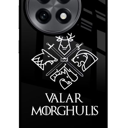 Valar Morghulis | Game Of Thrones OnePlus 13R Glass Case Back Cover by Casekaro