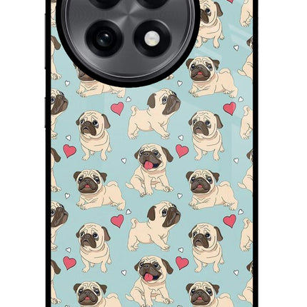 Pug Dog OnePlus 13R Glass Case