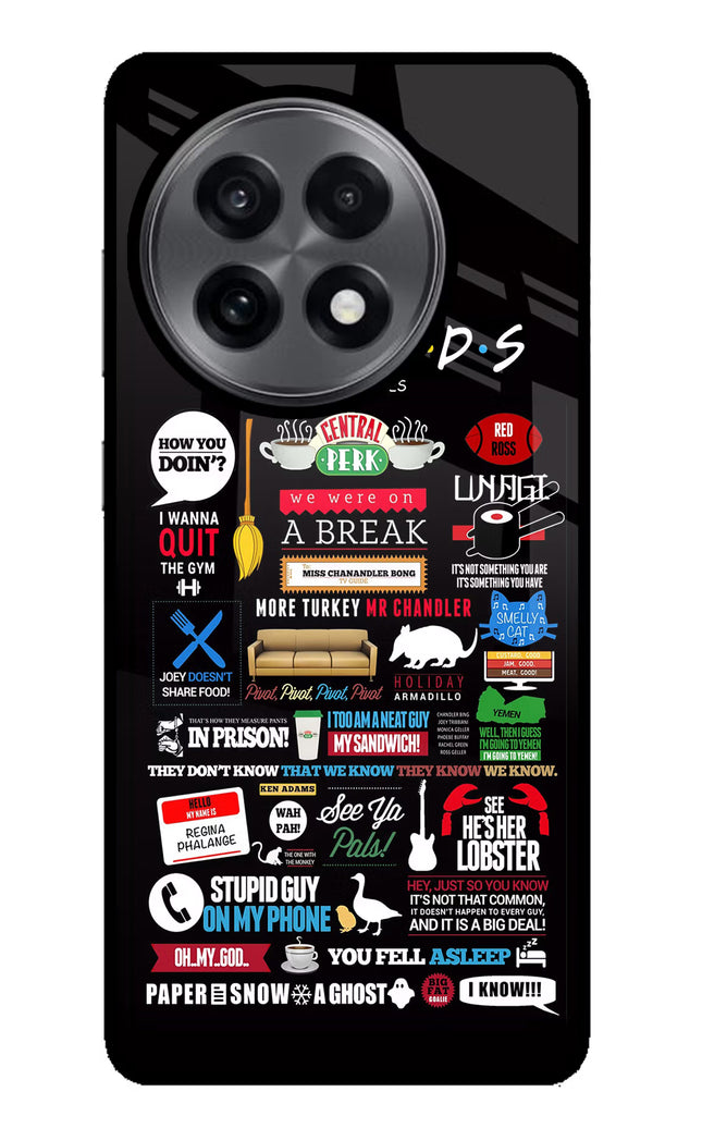 FRIENDS OnePlus 13R Glass Case