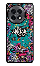 Music Graffiti OnePlus 13R Glass Case