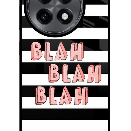 Blah Blah Blah OnePlus 13R Glass Case