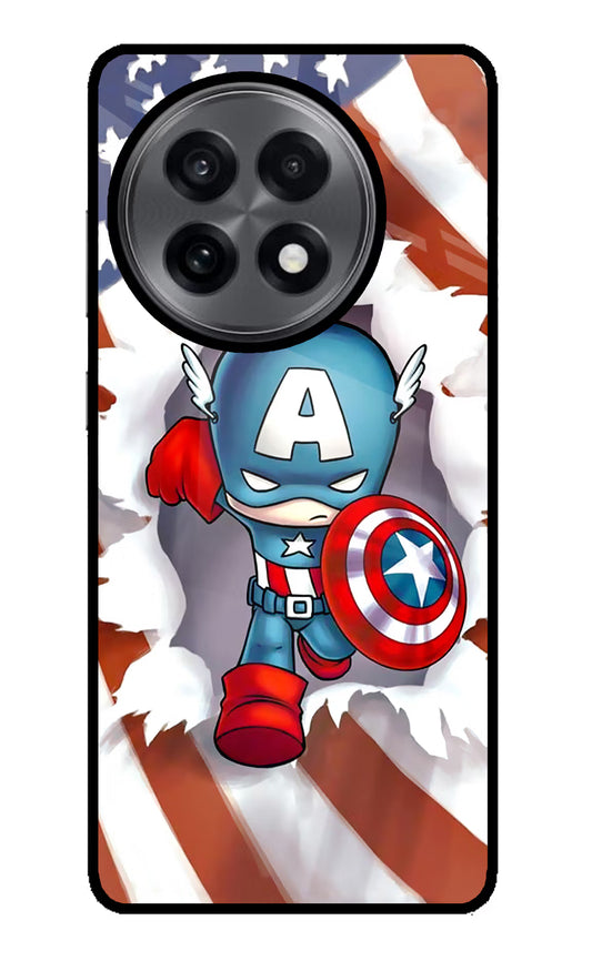Captain America OnePlus 13R Glass Case