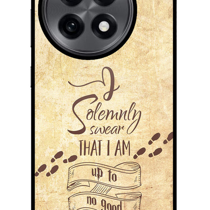 I Solemnly swear that i up to no good OnePlus 13R Glass Case