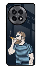 Smoking OnePlus 13R Glass Case