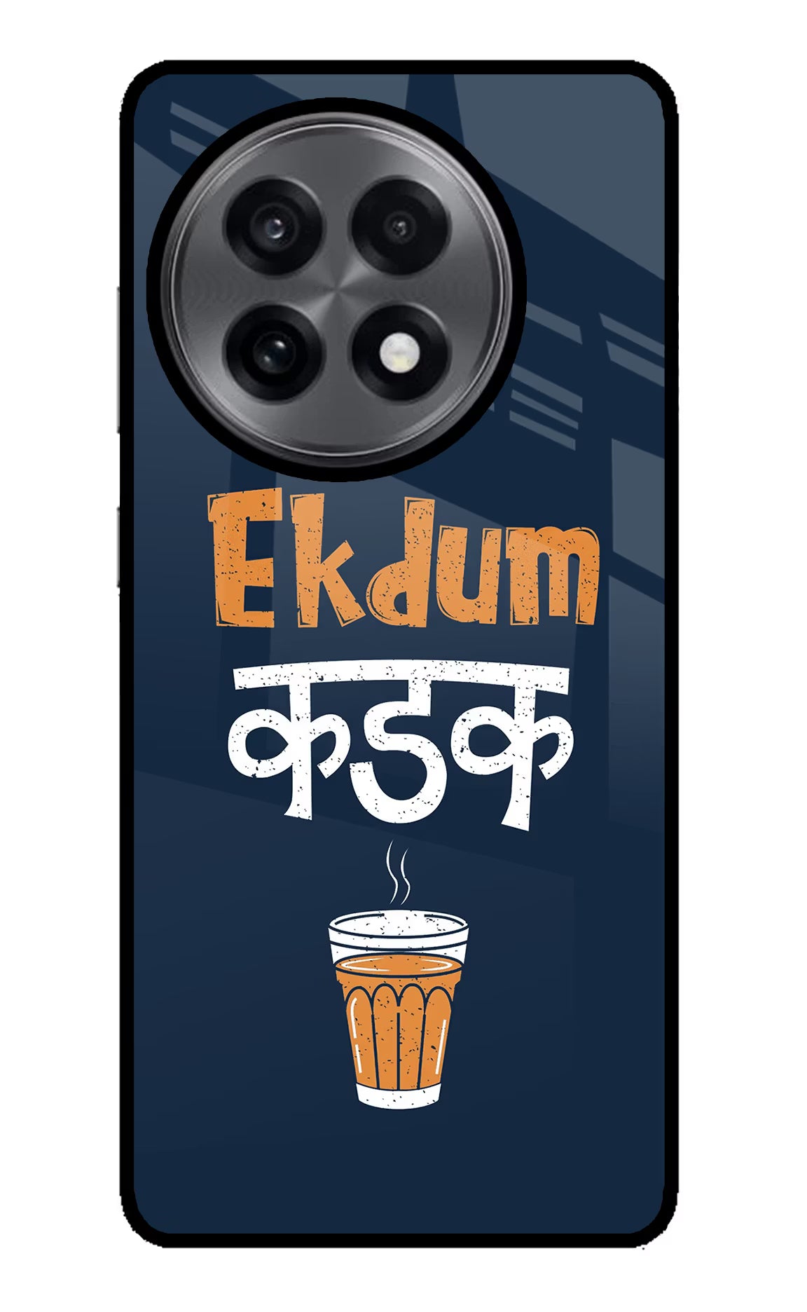 Ekdum Kadak Chai OnePlus 13R Glass Case